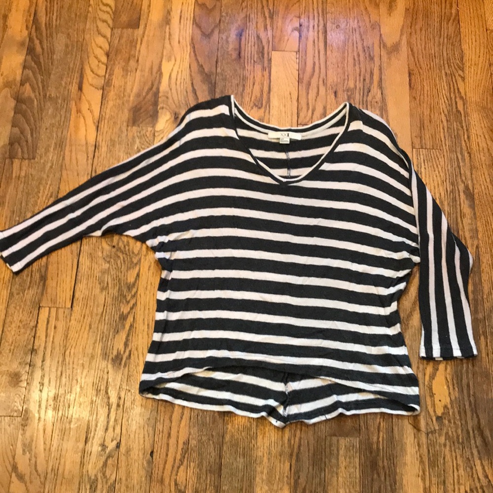 Women’s striped sweater top size small